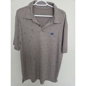 AVID Sportswear Salt Shores Performance Polo Size L